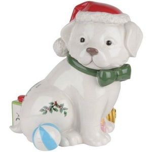Spode puppy cookie jar